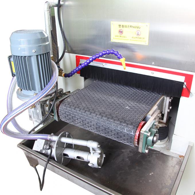 400mmRR Machine de meulage de surface plat humide métallique large ceinture Sander machine de polissage humide finition finition machine pour le métal 8