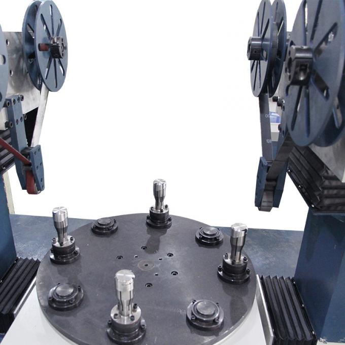 N°4 Machine à polir à double tête industrielle en métal pour revêtement extérieur, machine à tréfiler pour fil d'acier 6