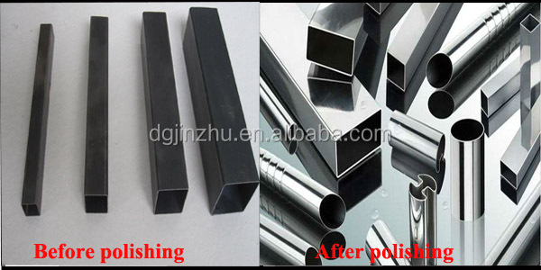 8k miroir ligne de cheveux dessin de fil de finition automatique tuyau métallique / tube carré / machine de polissage ronde pour la finition de surface 10