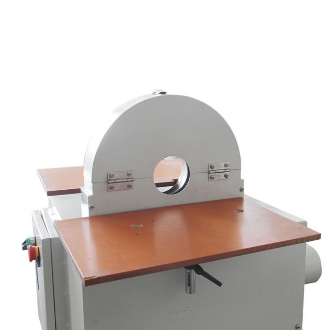 Machine de polissage de tubes ronds avec moteur principal de 2,2 kW et vitesse linéaire de courroie abrasive de 17 m/s 7