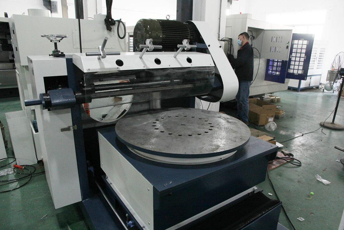Machine de polonais de miroir de Tableau rotatoire de tôle pour des pièces de serrure de porte
