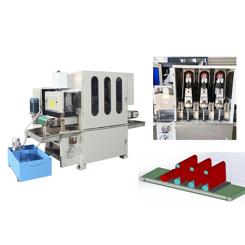 Puissance du moteur rotatif 5,5 kW Machine de ponçage métallique 150 mm 400 mm Largeur de travail maximale