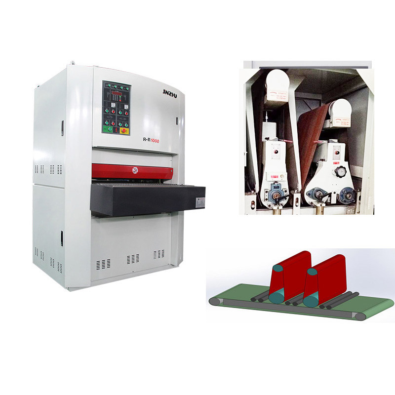 Durable à sec à haute efficacité Rr1000mm Parties métalliques Surface Débroussailleuse de tôle de métal