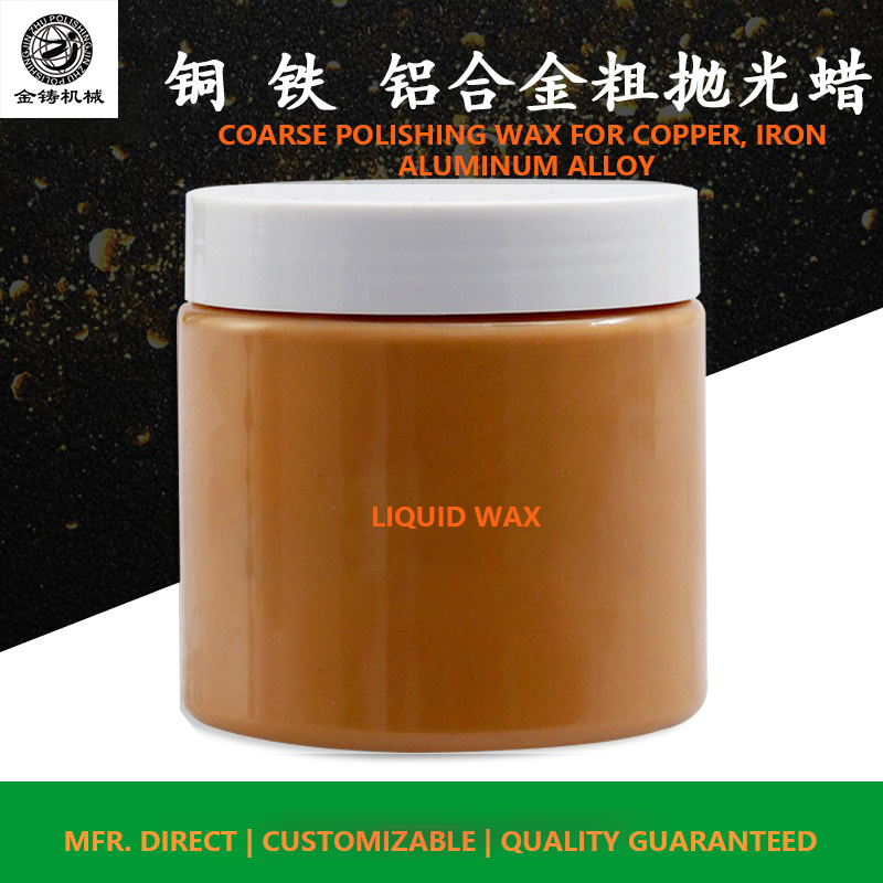 Pâte à polir liquide polissage grossier meulage surfaces en métal acier inoxydable alliage de zinc cuivre fer