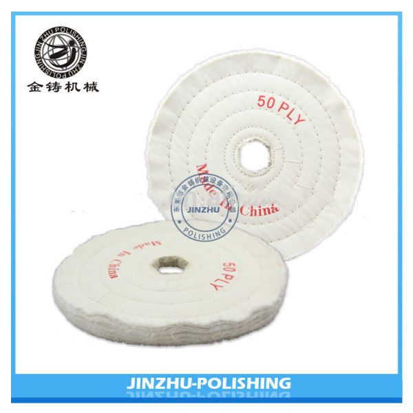 Perle 4 pouces de polissage de tissu tissu polissage de roue pour l' acier inoxydable de finition de miroir
