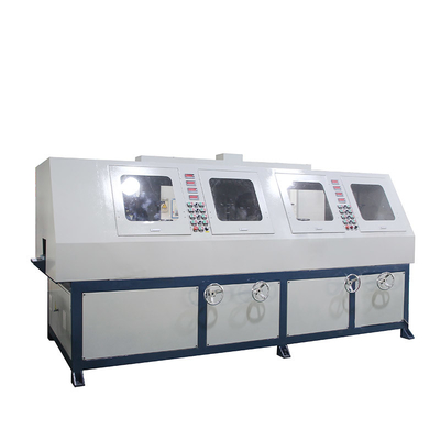 Machine de polissage de tubes carrés à 4 têtes en acier inoxydable